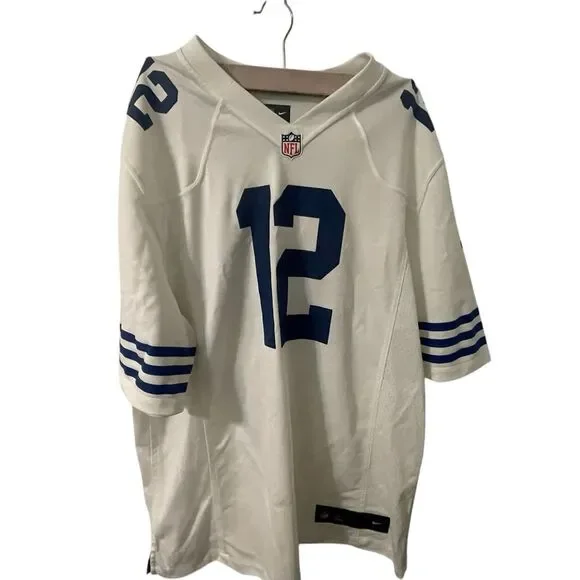 Indianapolis Colts NFL - Nike OnField Andrew Luck Football Jersey Mens Sz Large - Picture 1 of 16